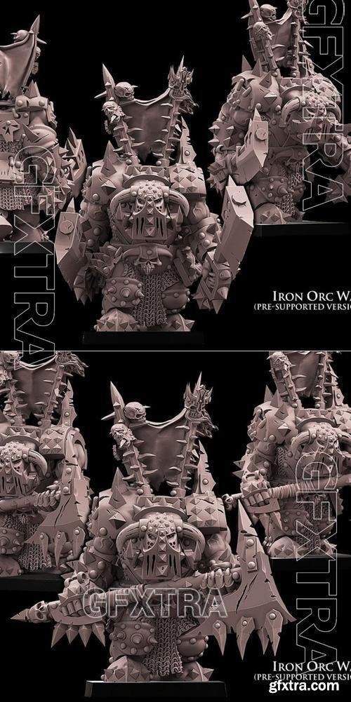 Iron Orc Warlord – 3D Print Model