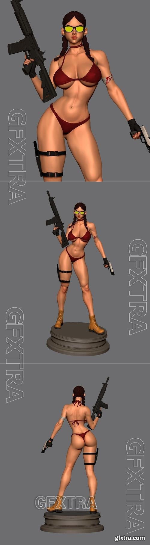 Gun Honey – 3D Print Model