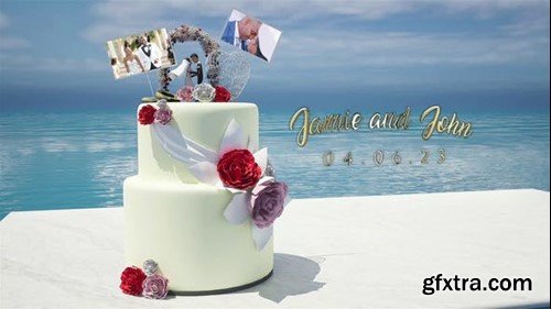 Videohive Wedding Cake Opener 46220148