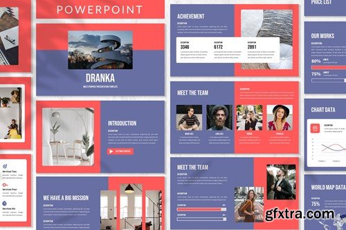 Dranka - Business Powerpoint Template FRP73LK