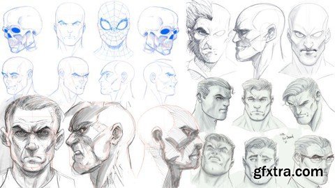 Drawing Faces For Comics & Cartoons: A Step-By-Step Guide