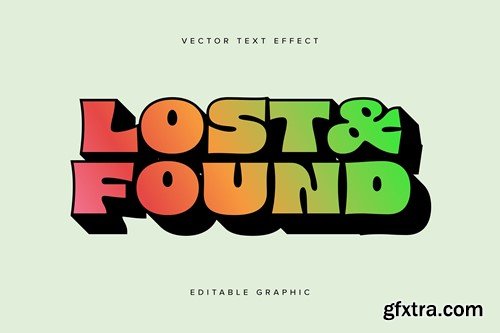 Bold Gradient Vector Text Effect Mockup WNQW3ZL