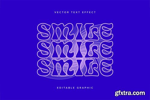 Bright Spiral Vector Text Effect Mockup H4MGGDG
