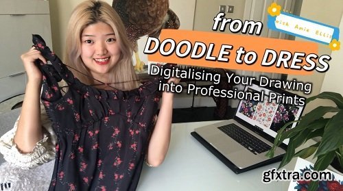 From Doodle to Dress: Digitalise Your Drawing into Professional Prints