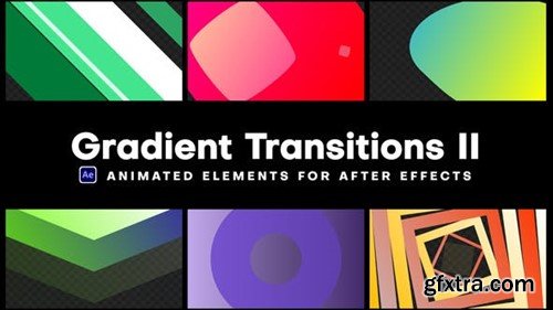Videohive Gradient Transitions II 46303674