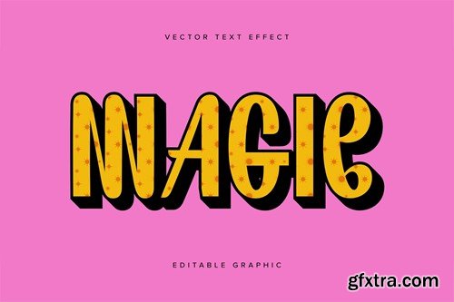 Bold Yellow Vector Text Effect Mockup R2Y2N5P