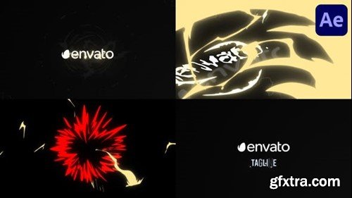 Videohive Cartoon Explosion Logo Opener for After Effects 46329940