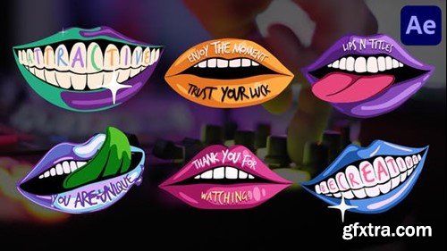 Videohive Lips and Titles for After Effects 46330069