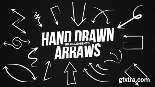 Videohive Hand Drawn Arrows 46312218