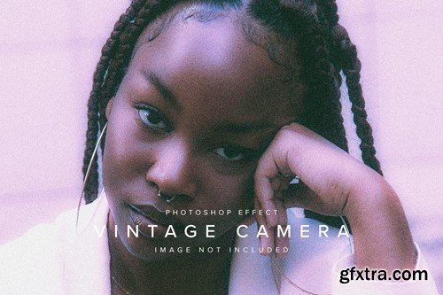Vintage Camera PSD Photo Effect TY3T79Q