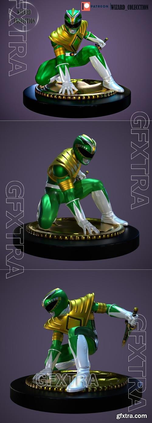 Green Ranger - power ranger – 3D Print Model