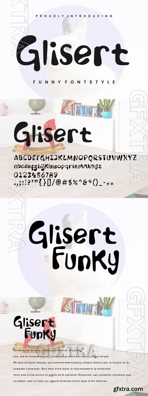 Glisert - Funny Font EZ5ES9W