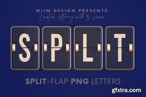 Split-Flap - 3D Lettering 4H2768H