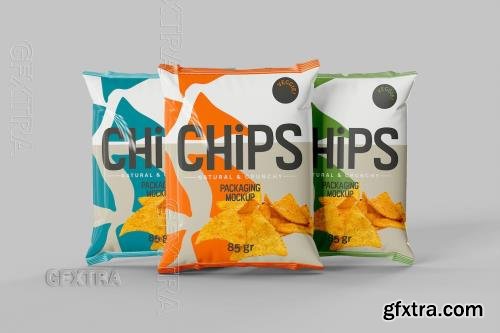 Potato Chips Packaging Mockup KYCSU9N