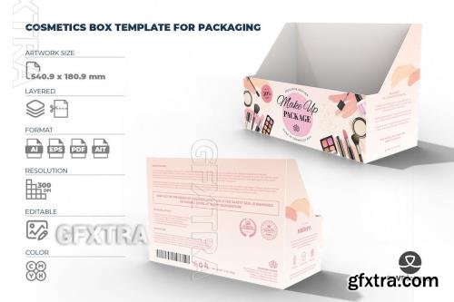 Cosmetics Box Template for Packaging UHTBMKK