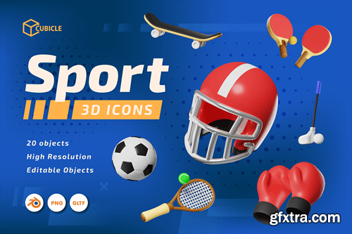 Sport 3D Icon 966HNBT