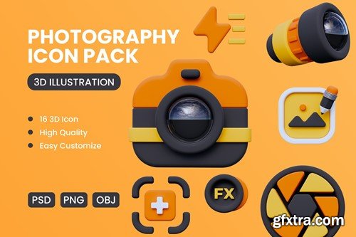 Photography 3D Icon FW9XMM8