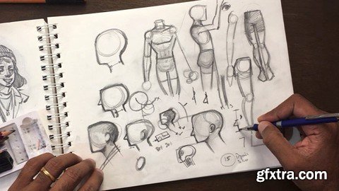 Sketching Course For Beginners Step-by-step Learning