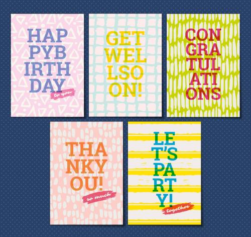 Assorted Greeting Cards Set 178369722