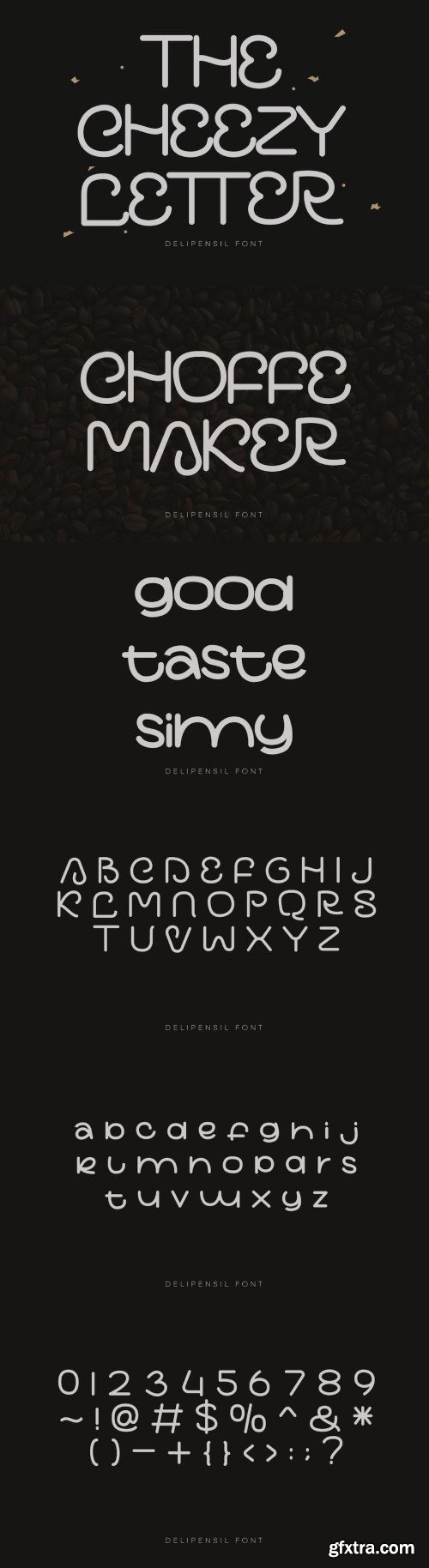 Cheezy - Rounded Modern Typeface