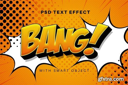 Bang Comic Text Effect 3MPRNHE