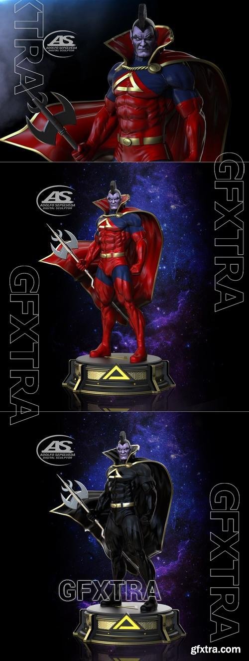 Gladiator Marvel statue – 3D Print Model