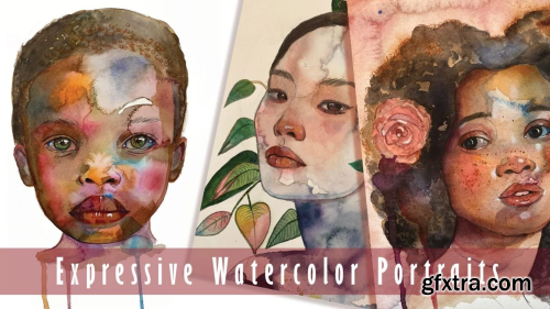 Expressive Watercolor Portraits