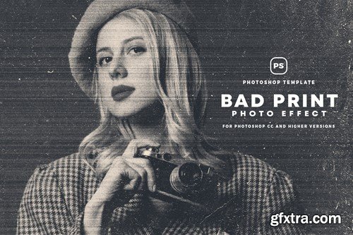 Bad Print Photo Effect DE4E646