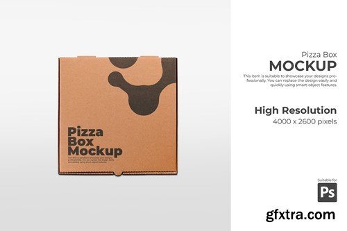 PSD Pizza Box Mockup FABPNHZ