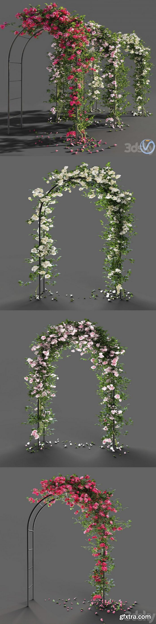 Arch with roses