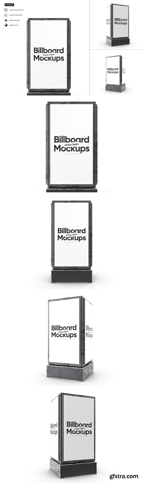 Stand Billboard Mockup 28XAVDU