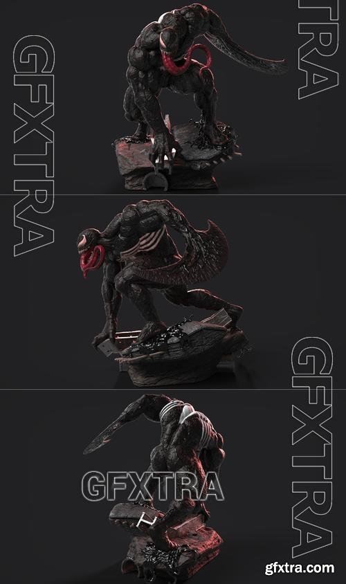 Venom - Marvel FanArt – 3D Print Model