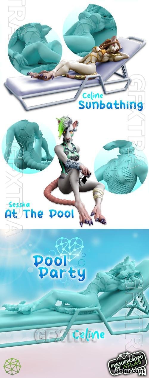 The Atlas Pool Party – 3D Print Model