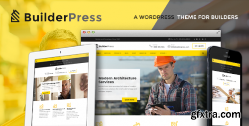 Themeforest - BuilderPress - Construction and Architecture WordPress Theme 20008330 v1.2.5 - Nulled