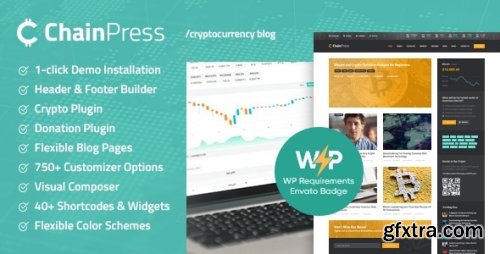 Themeforest - ChainPress | Financial WordPress Business Blog Theme 23561531 v1.0.9 - Nulled