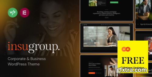 Themeforest - Insugroup | A Clean Insurance & Finance WordPress Theme 19565617 v2.0.0 - Nulled