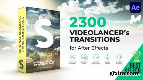 Videohive - Videolancer\'s Transitions | Original Seamless Transitions Pack V9 - 18967340