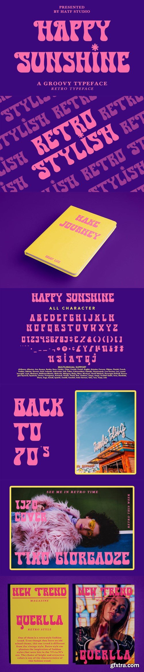 Happy Sunshine font