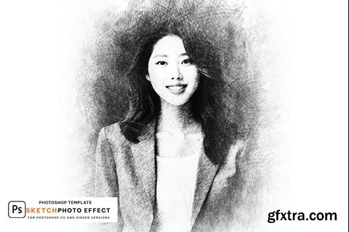 Sketch Photo Effect WPFF5NJ