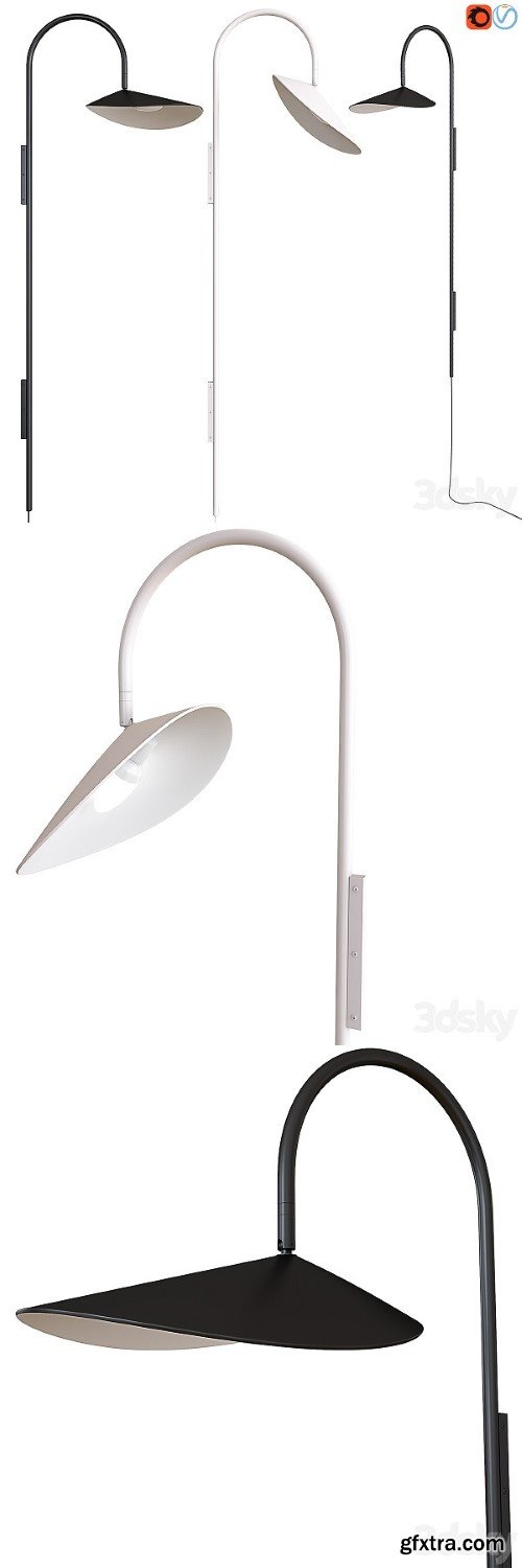 Pro 3DSky - Ferm Living Arum Wall Lamp Tall