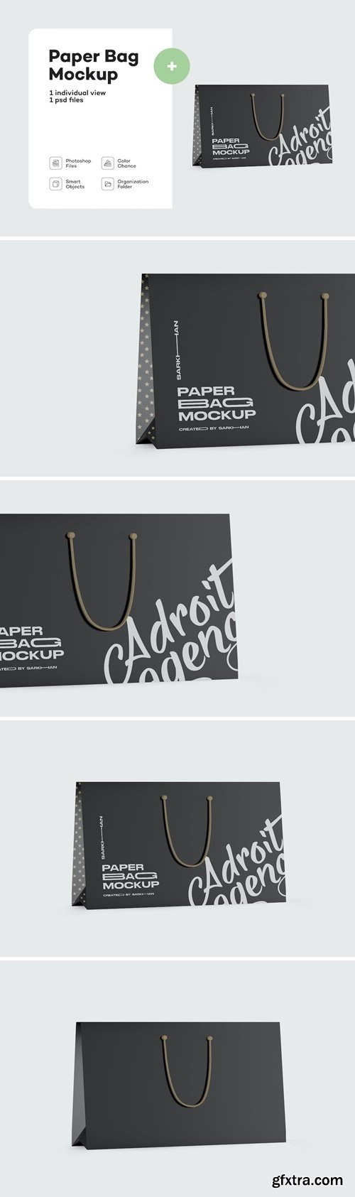Matte Paper Shopping Bag With Rope 788VETN