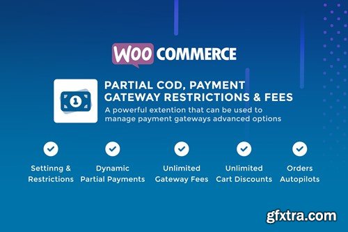 Partial COD - Restrictions & Fees - WooCommerce C8XDFKL