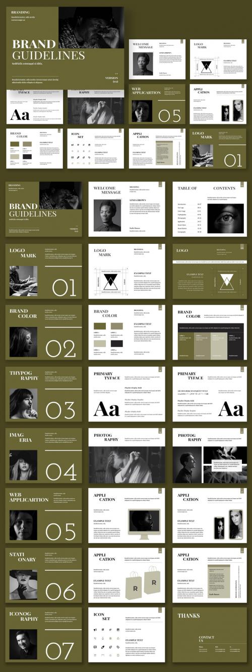 Simple Brand Guidelines 588727823