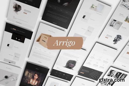 Arrigo – Minimal Portfolio HTML5 Template XTHAURS