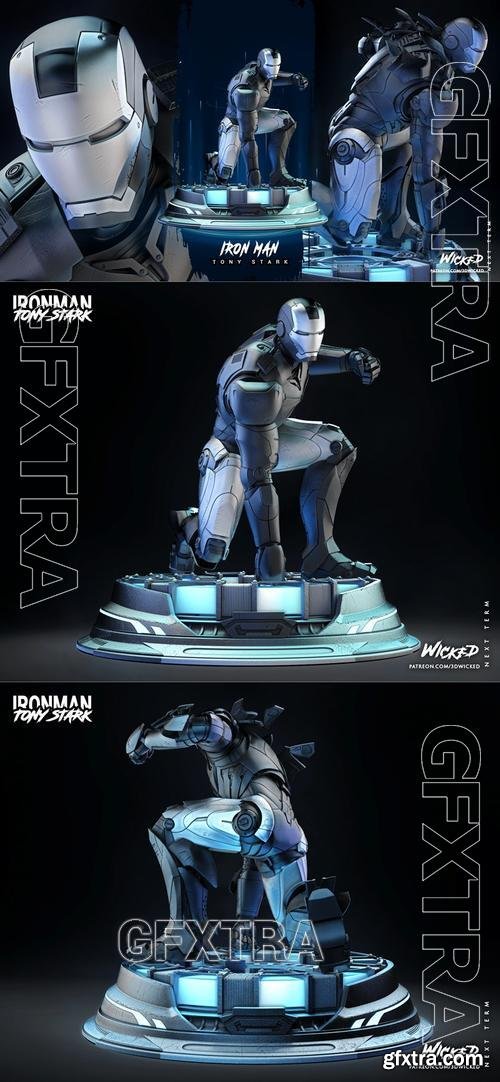 WICKED - Iron Man 2023 Bust – 3D Print Model