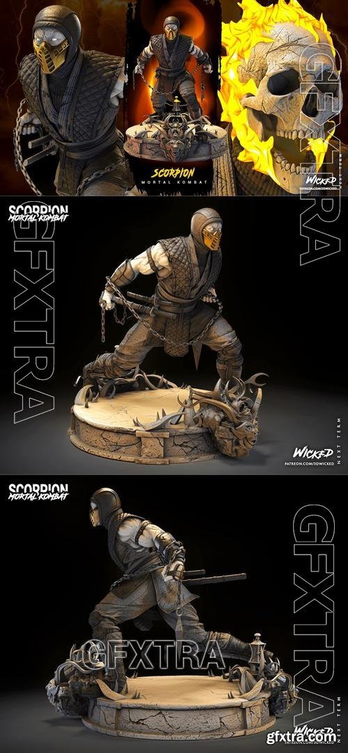 WICKED - Scorpion Sculpture – 3D Print Model