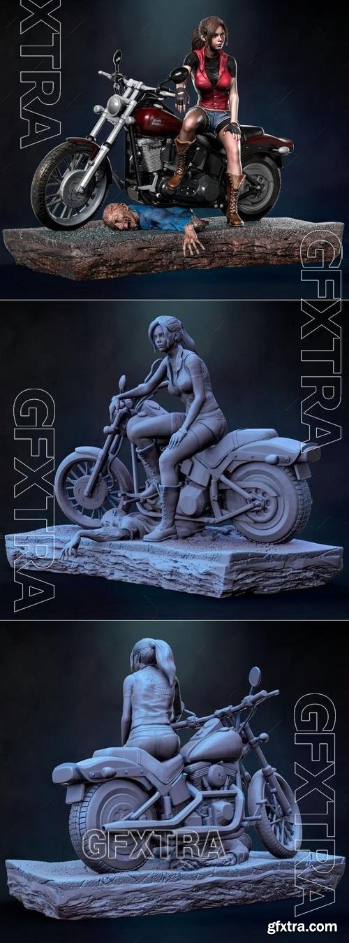 Claire Redfield Motorcycle – 3D Print Model