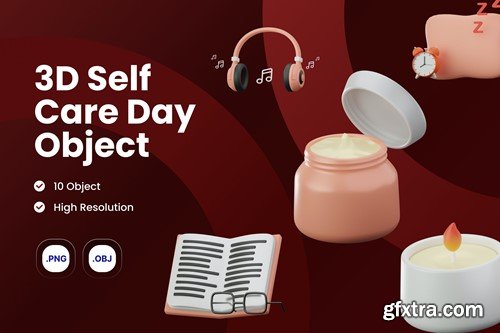 3D Icon Self Care Day Illustration Collection ZBDL7U9