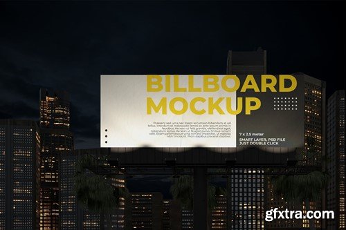 Roadside Billboard Mockup QZKJ78E