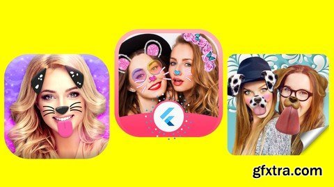 Build Flutter Augmented Reality Custom Face Filters App 2023